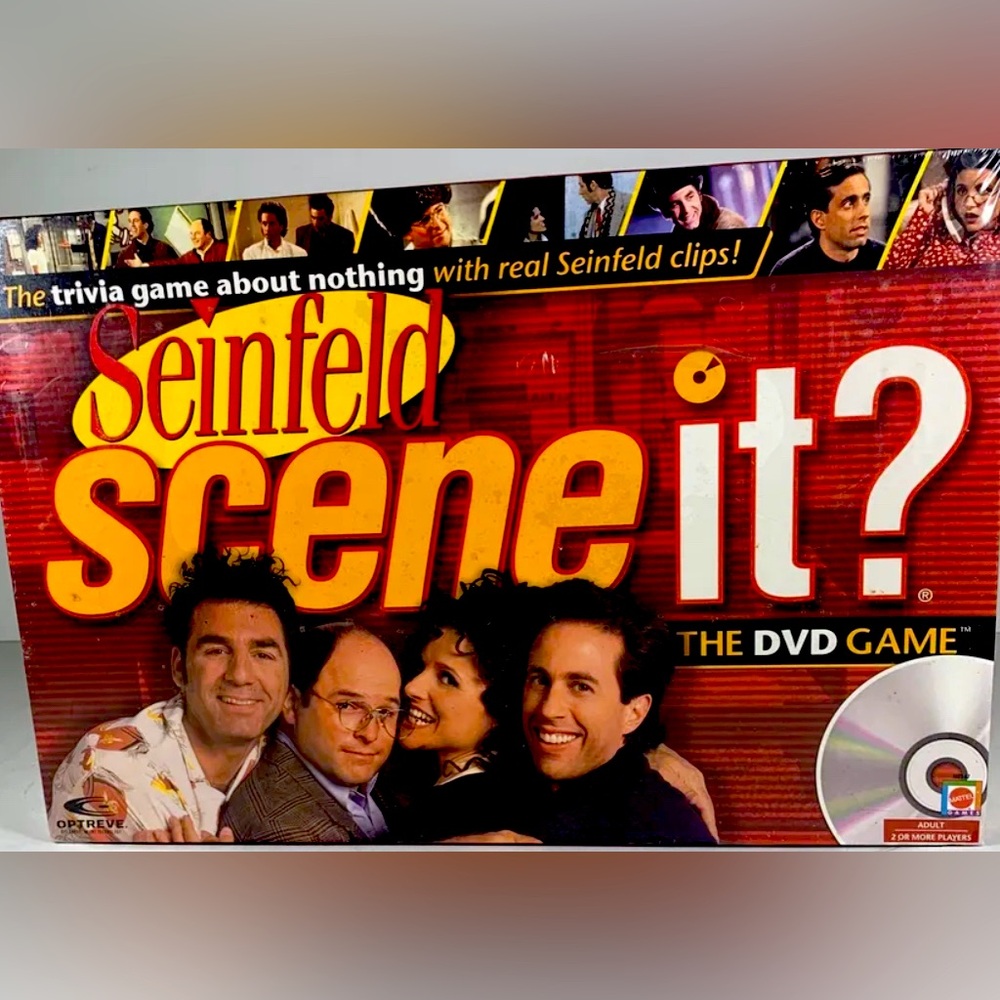Seinfeld Scene It dvd game Brand New, Sealed - 2008 - Great Collectors Item 🔥
